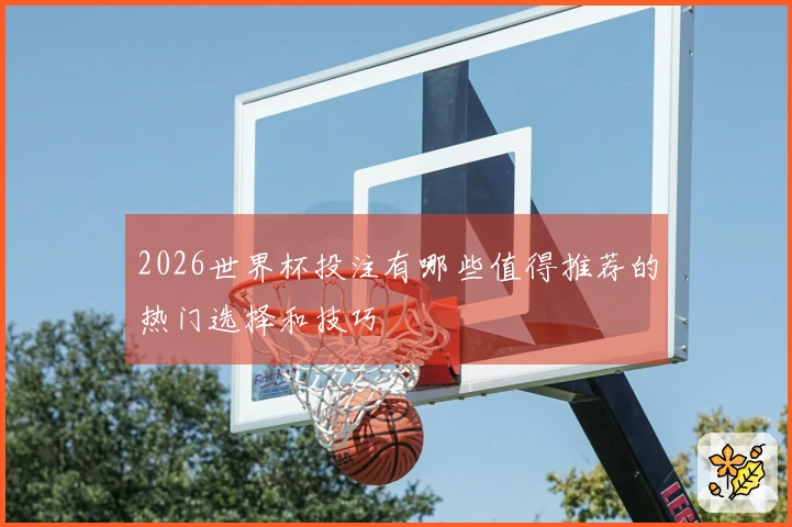 2026世界杯投注有哪些值得推荐的热门选择和技巧
